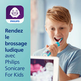 ifar.com Philips Sonicare for Kids brosse à dents électrique sonique pour enfant à partir de 3 ans ludique