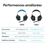 iFarh.com Logitech G432 casque filaire gamer comparaison ancien modèle G430