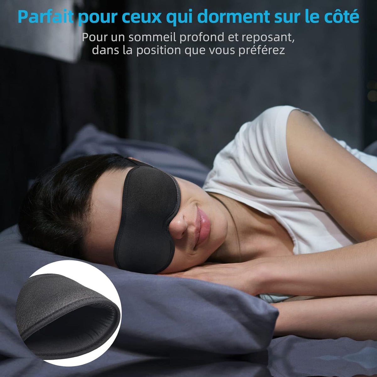 iFarh.com masque de nuit innovant 3D 2025 Sommeil hommes et femmes