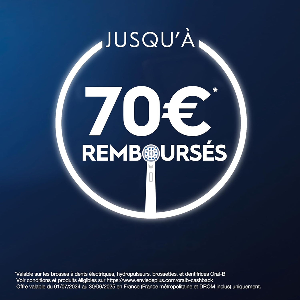 iFarh.com jusqu'à 70€ remboursé sur les brossettes blanches de rechange Oral-B-iO-Radiant