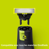 iFarh.com Philips OneBlade authentiques lames de rechange pour homme compatible autres manches OneBlade